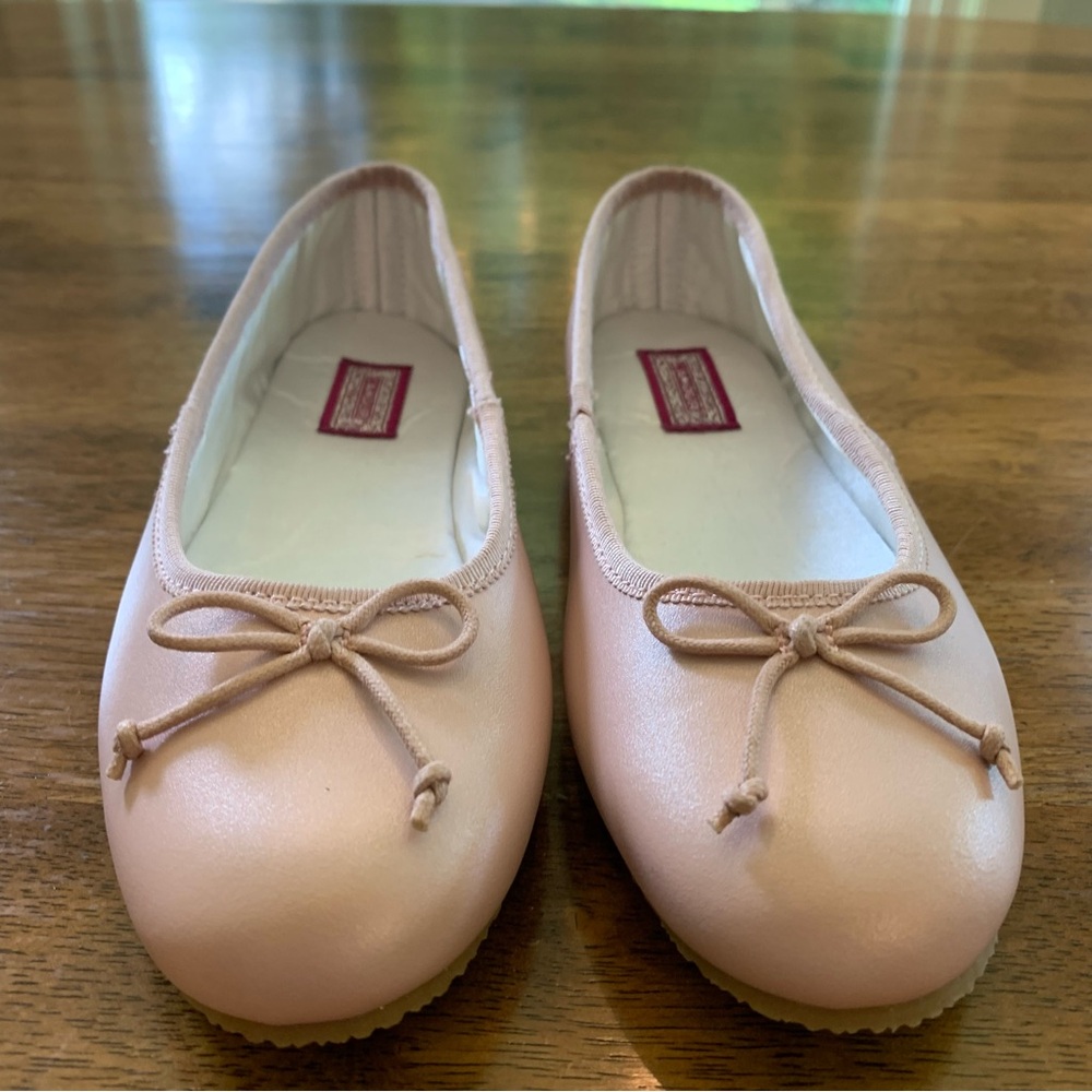 L'Amour Girls Ballet Flats | Size 3 | Light Pink | Excellent Condition